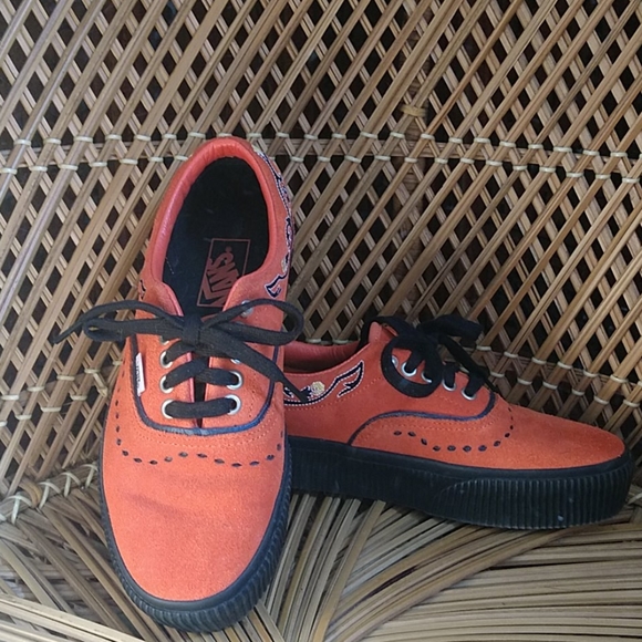 pearly punk old skool platform shoes